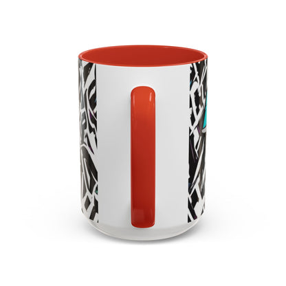 boostlete-boost-mode-type-again-badge-monoline-0293 — Accent Mug 11oz/15oz