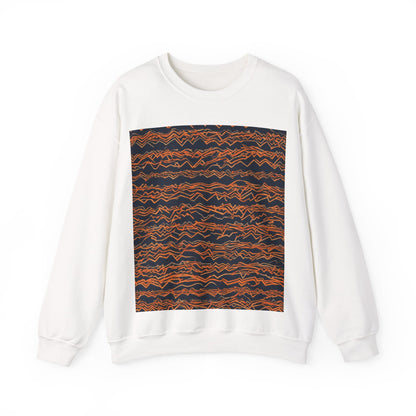 boostlete-field-day-pattern-ekg-bold-0135 — Unisex Heavy Blend Crewneck Sweatshirt (Gildan)
