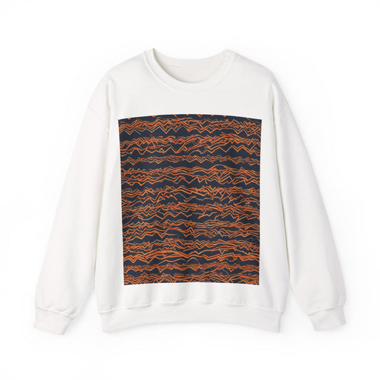 boostlete-field-day-pattern-ekg-bold-0135 — Unisex Heavy Blend Crewneck Sweatshirt (Gildan)