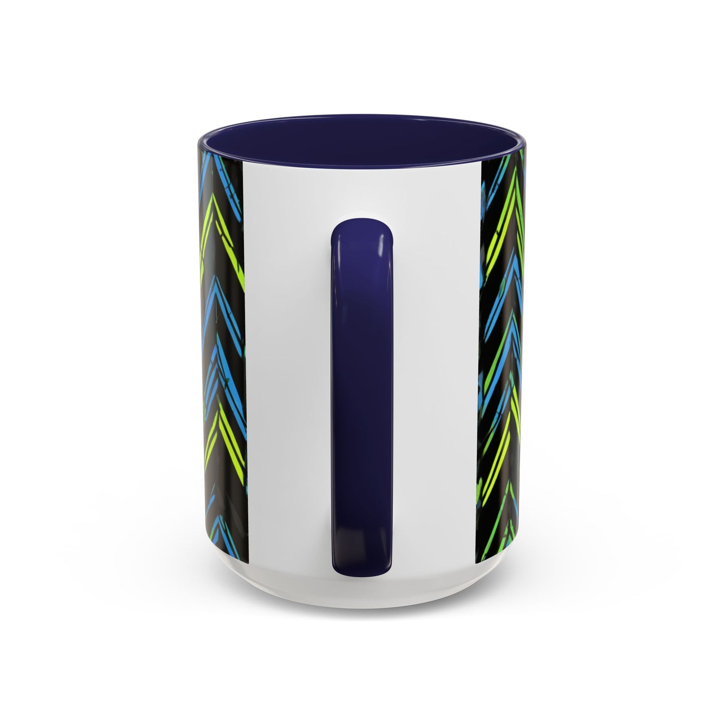 boostlete-mile-by-mile-pattern-chevron-monoline-0051 — Accent Mug 11oz/15oz