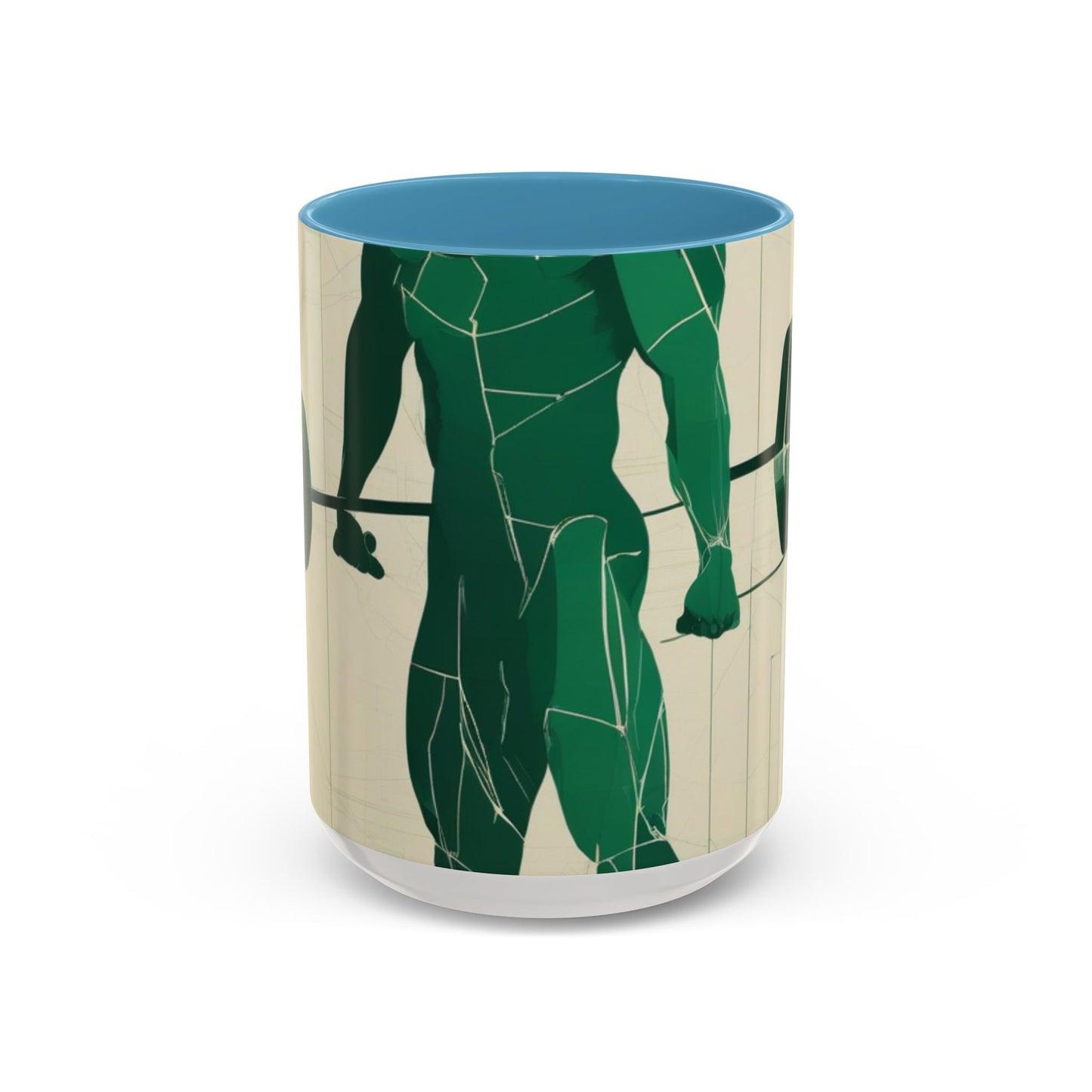 boostlete-boost-mode-scene-deadlift-glitch-blueprint-0044 — Accent Mug 11oz/15oz