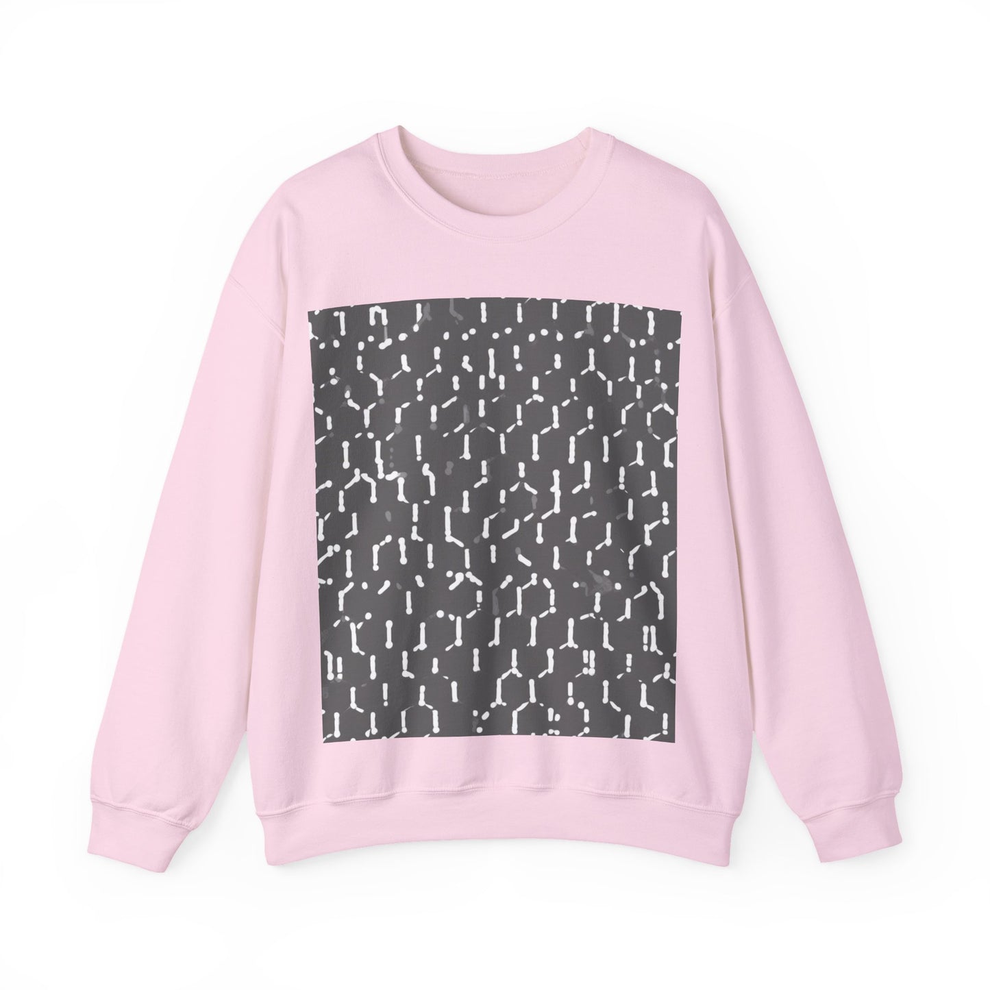 boostlete-recovery-progress-pattern-dotted-industrial-0355 — Unisex Heavy Blend Crewneck (G18000)