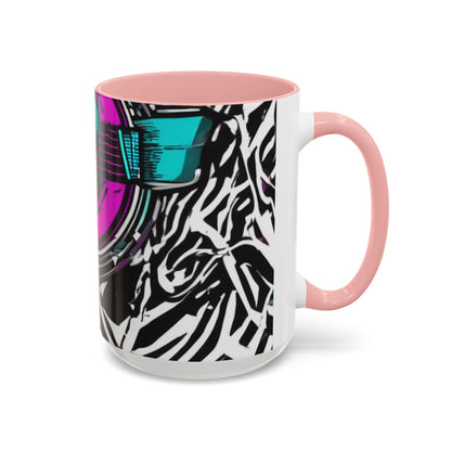 boostlete-boost-mode-type-again-badge-monoline-0293 — Accent Mug 11oz/15oz