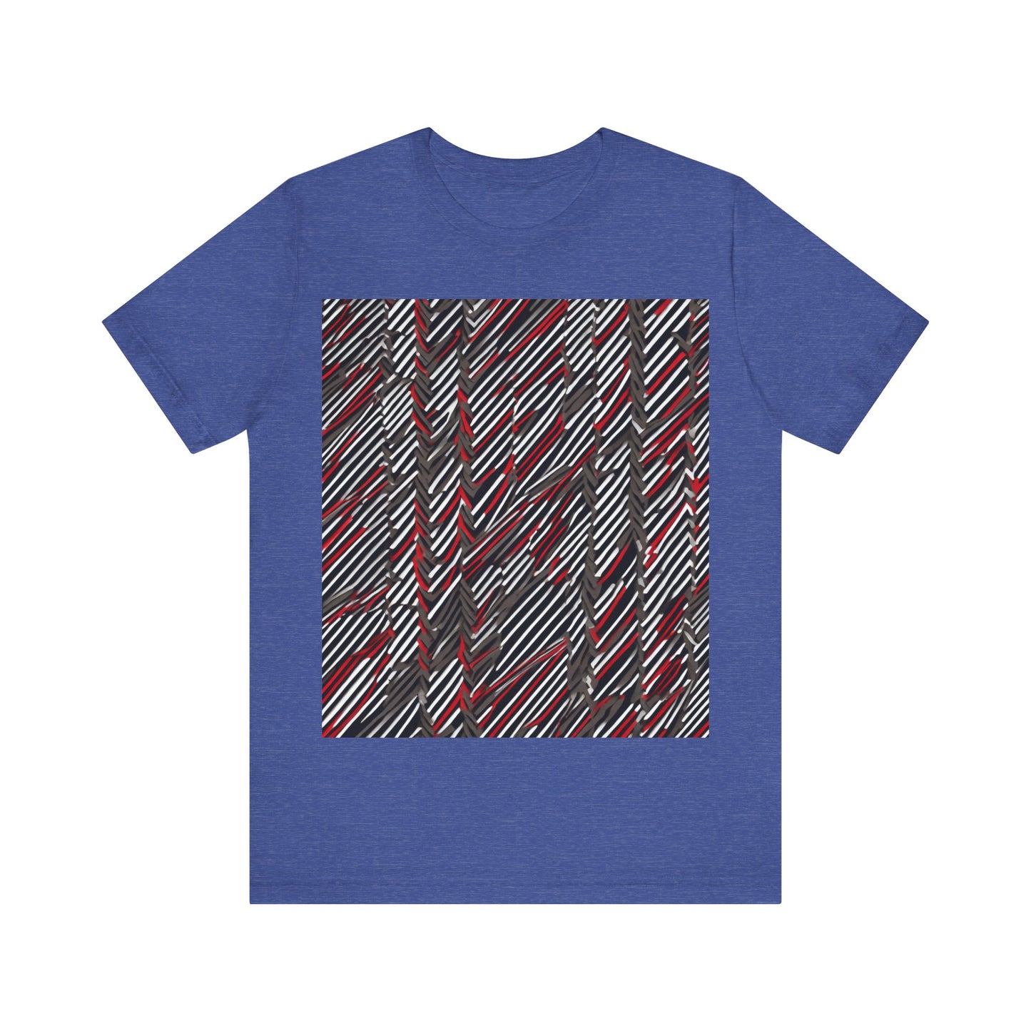 boostlete-field-day-pattern-diagonal-paper-0287 — Unisex Jersey Short Sleeve (B+C 3001)