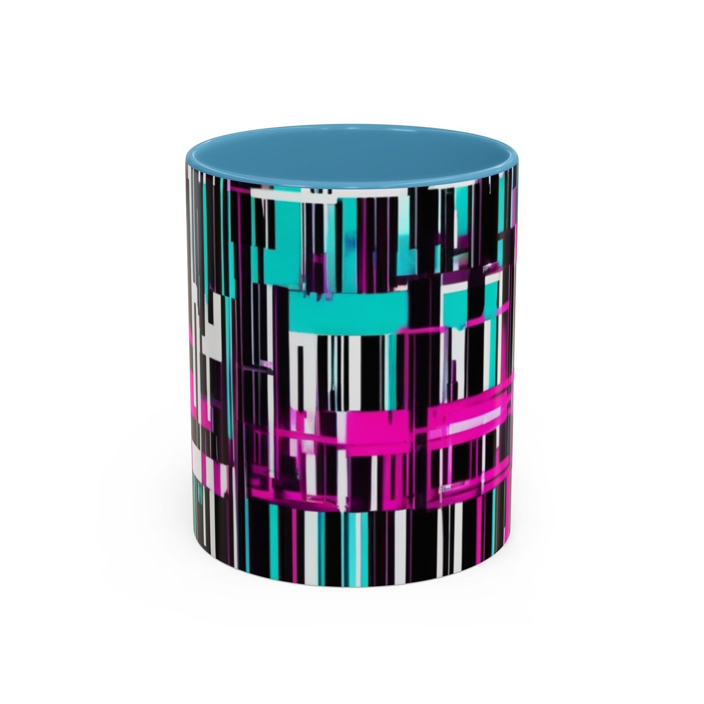 boostlete-am-crew-pattern-barcode-bold-0023 — Accent Mug 11oz/15oz