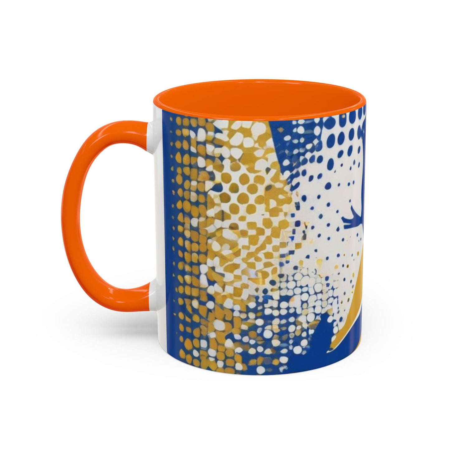 boostlete-field-day-icon-swimmer-halftone-paper-0246 — Accent Mug 11oz/15oz