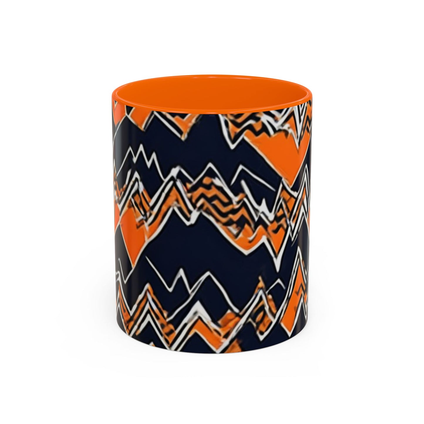 boostlete-headspace-pattern-ekg-industrial-0559 — Accent Mug 11/15oz