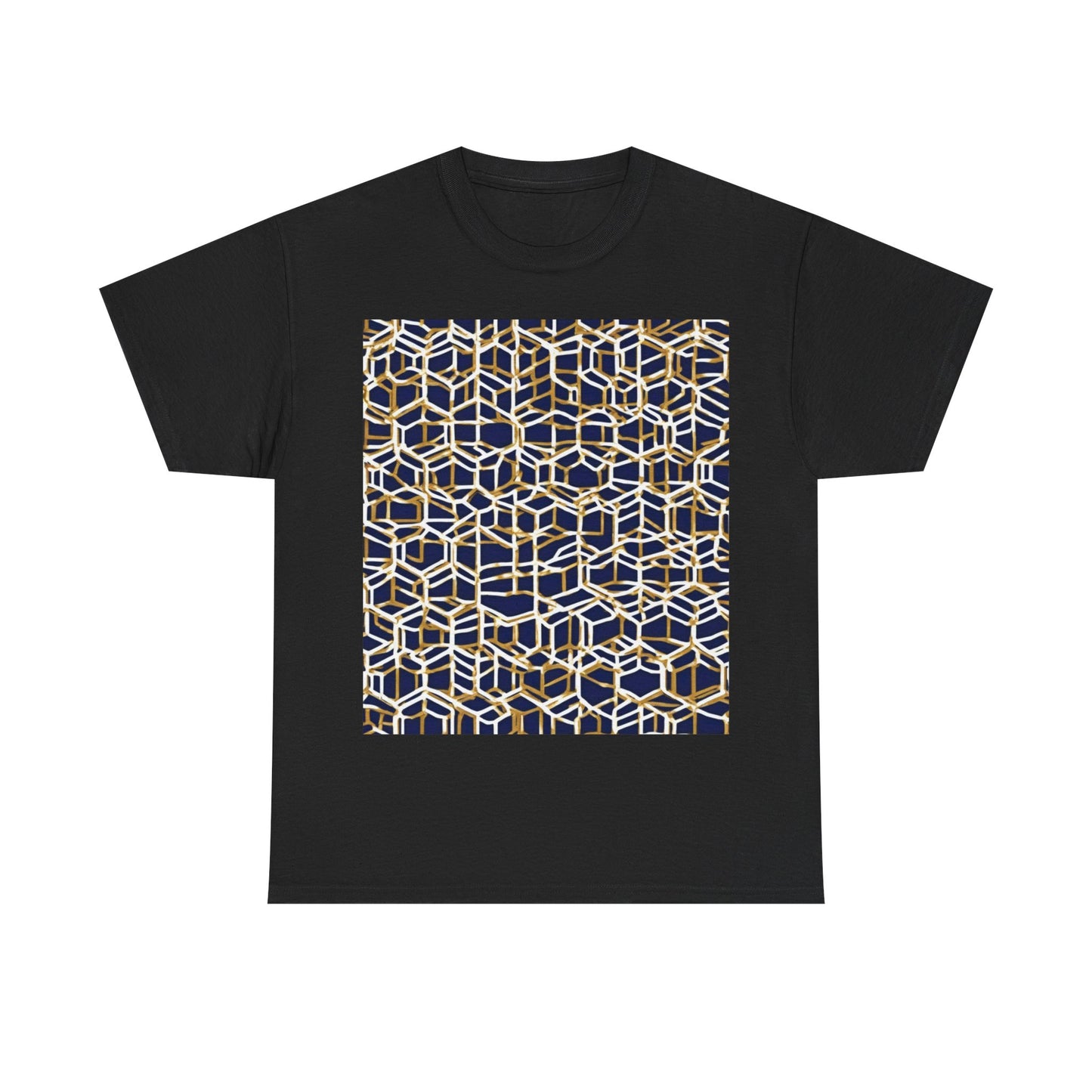 boostlete-am-crew-pattern-hex-industrial-0131 — Unisex Heavy Cotton Tee (Gildan 5000)