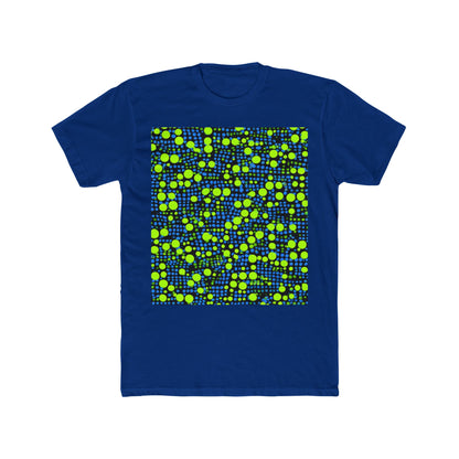 boostlete-mile-by-mile-pattern-dotted-geometric-0071 — Unisex Cotton Crew Tee (NL 3600)