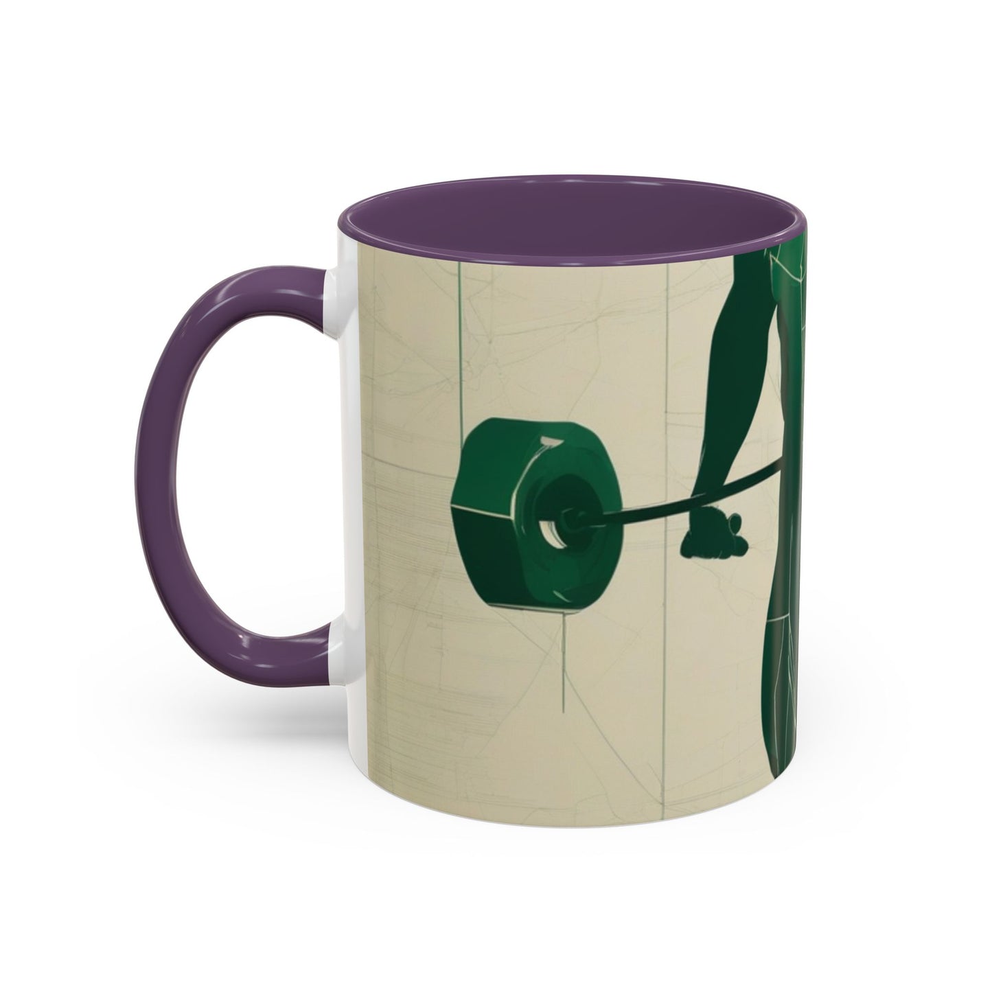 boostlete-boost-mode-scene-deadlift-glitch-blueprint-0044 — Accent Mug 11oz/15oz