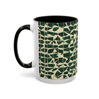 boostlete-iron-intent-pattern-plate-number-isometric-0099 — Accent Mug 11oz/15oz