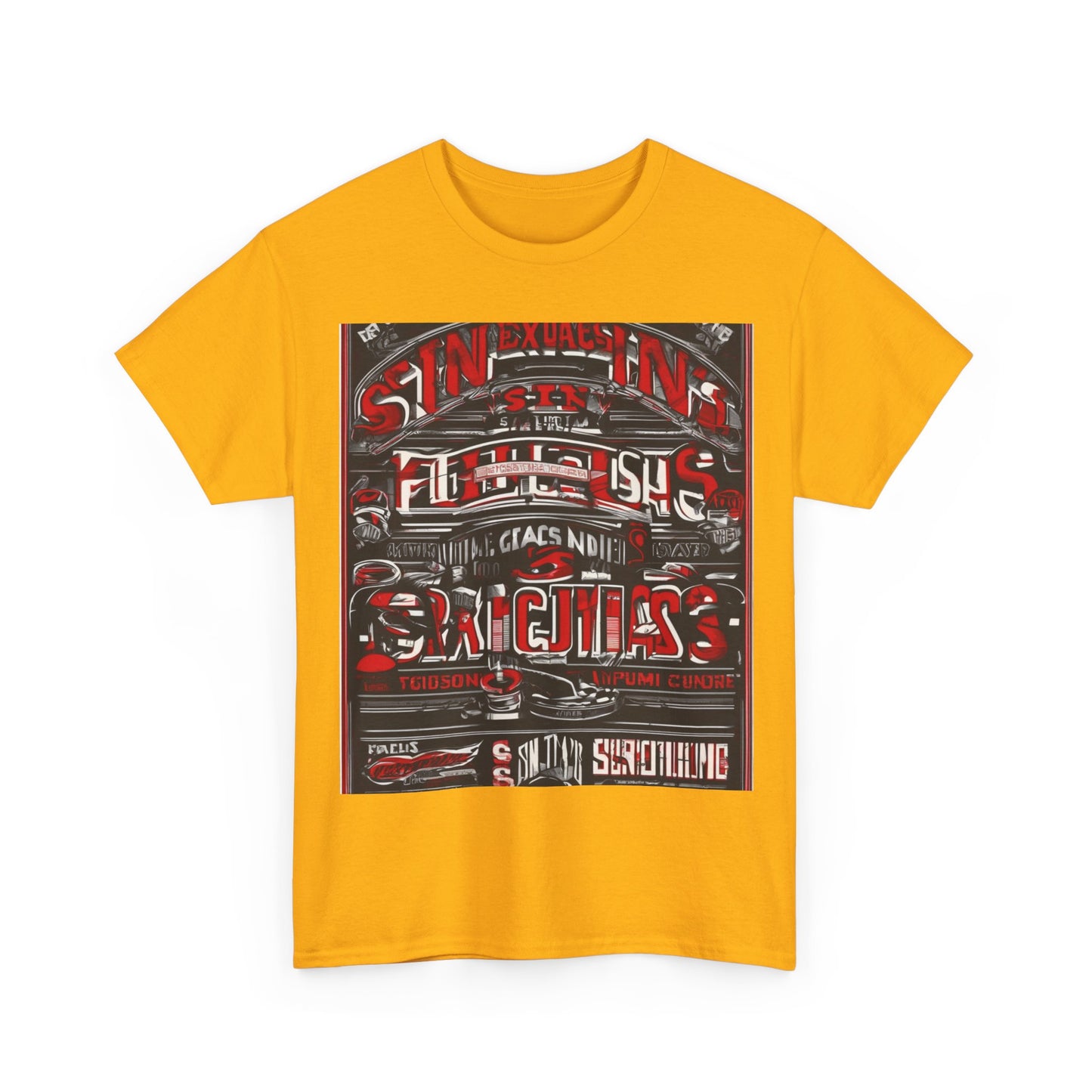 boostlete-iron-intent-type-sin-excusas-arc-retro-0157 — Unisex Heavy Cotton Tee (Gildan 5000)