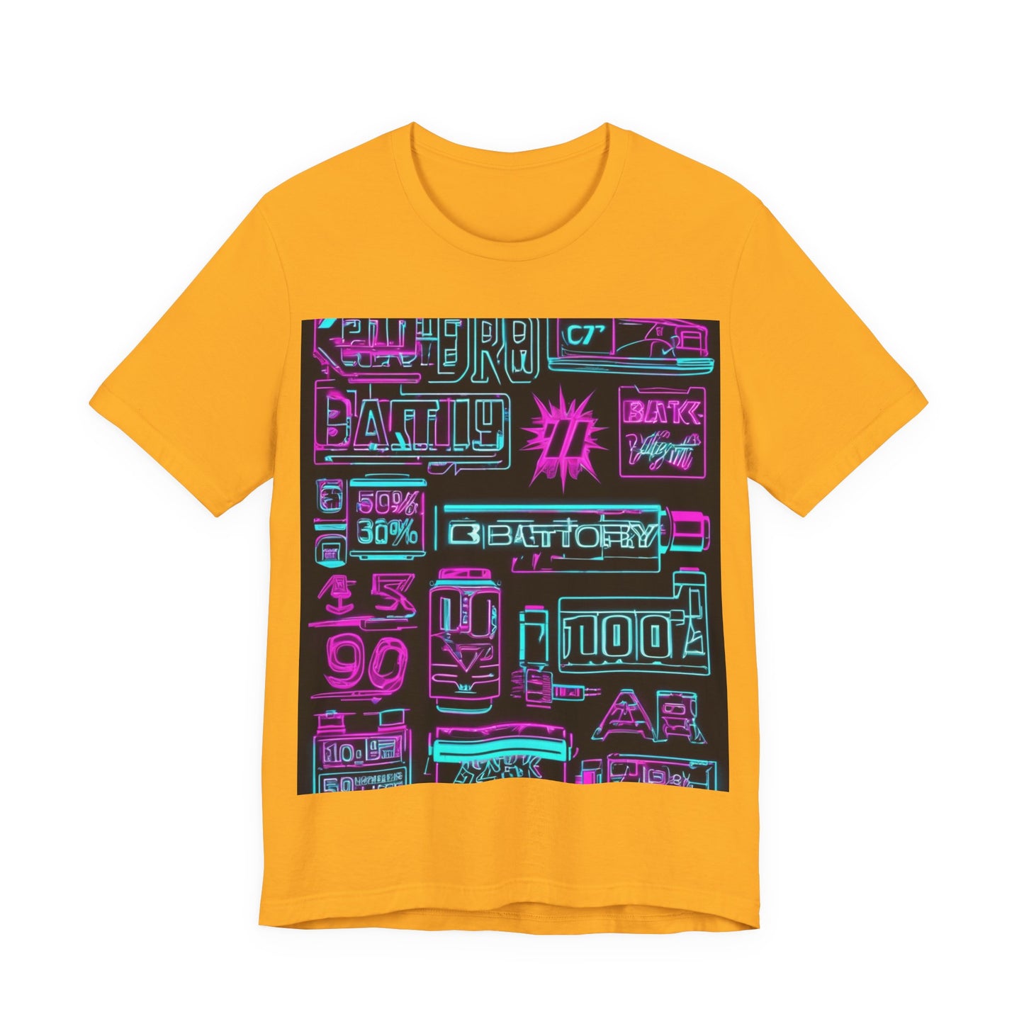 boostlete-rise-grind-type-battery-100-effort-split-blueprint-0205 — Unisex Jersey Short Sleeve (B+C 3001)