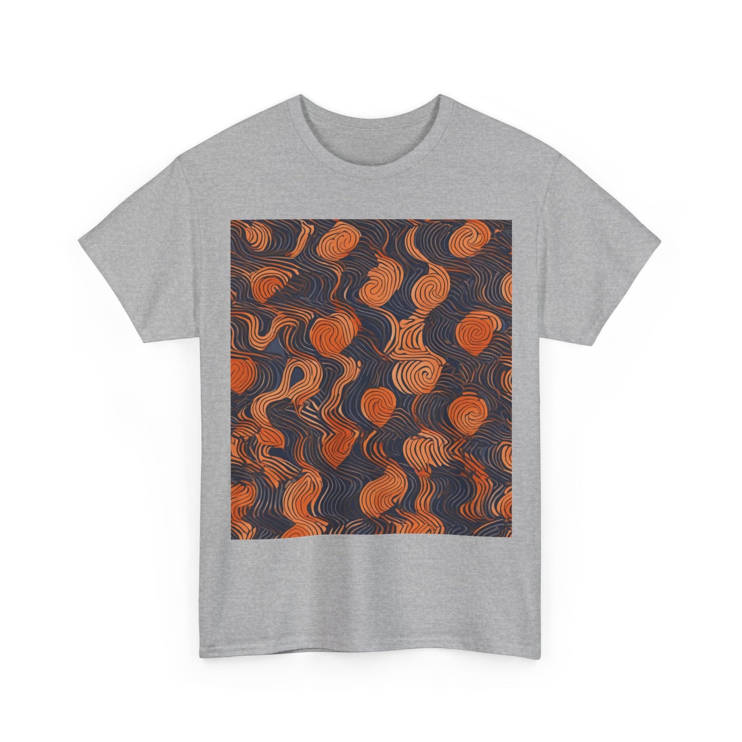 boostlete-iron-intent-pattern-topographic-engraved-0019 — Unisex Heavy Cotton Tee (Gildan 5000)