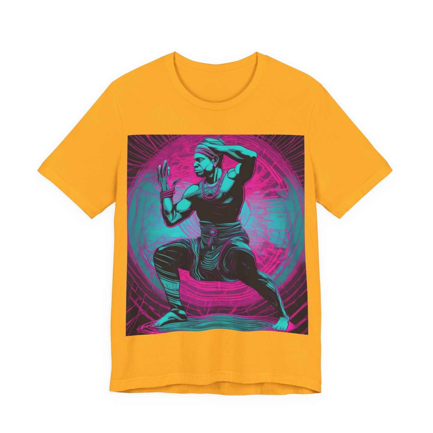 boostlete-rise-grind-scene-yogi-motion-line-art-0240 — Unisex Jersey Short Sleeve (B+C 3001)