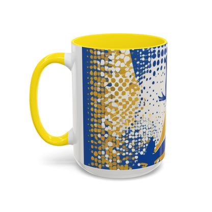 boostlete-field-day-icon-swimmer-halftone-paper-0246 — Accent Mug 11oz/15oz
