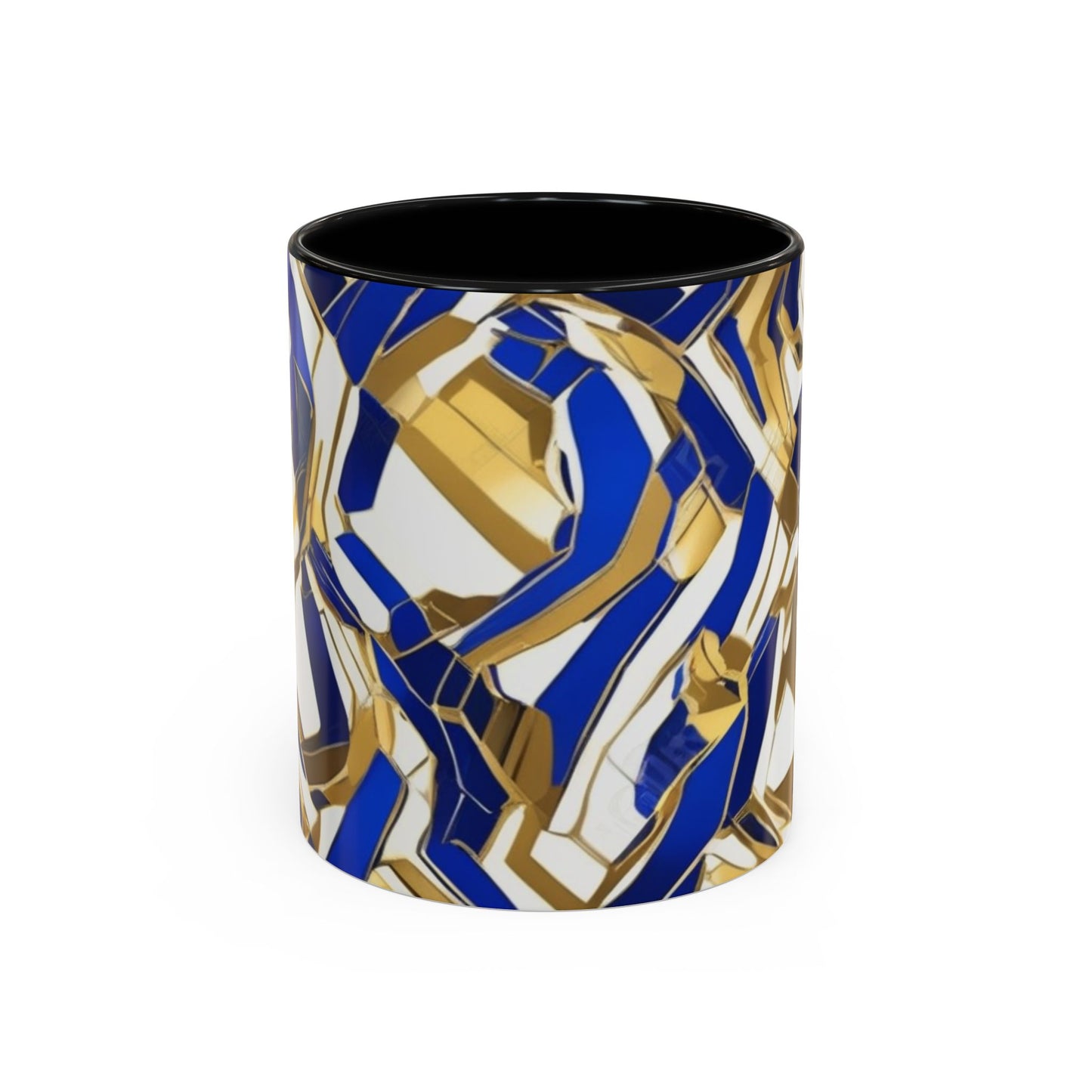 boostlete-boost-mode-pattern-hex-athletic-0611 — Accent Mug 11/15oz