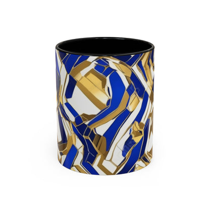 boostlete-boost-mode-pattern-hex-athletic-0611 — Accent Mug 11/15oz