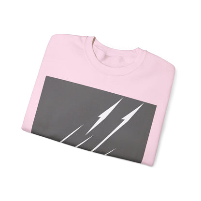 boostlete-boost-mode-icon-lightning-soft-industrial-0446 — Unisex Heavy Blend Crewneck (G18000)