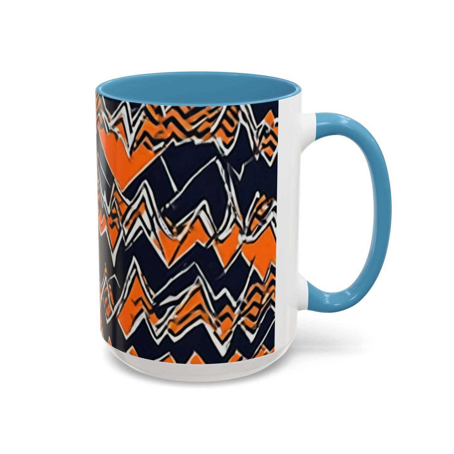 boostlete-headspace-pattern-ekg-industrial-0559 — Accent Mug 11/15oz