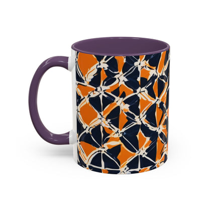 boostlete-headspace-pattern-plate-number-badge-0387 — Accent Mug 11/15oz