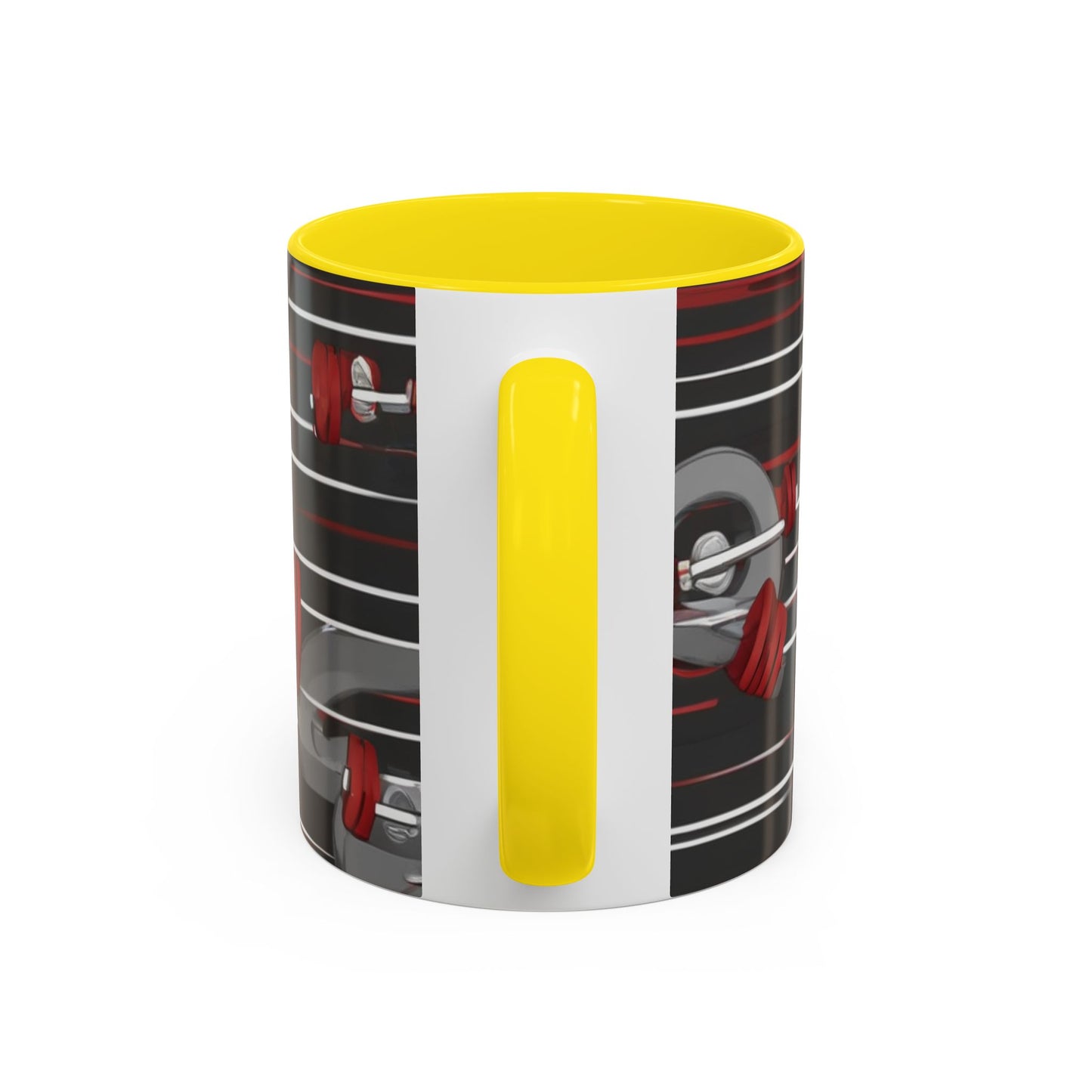 boostlete-rise-grind-icon-barbell-matte-vector-0138 — Accent Mug 11oz/15oz