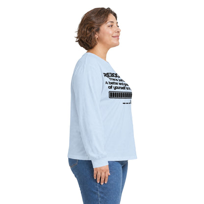 Rebooting This Is Just Temporary Long Sleeve Tee