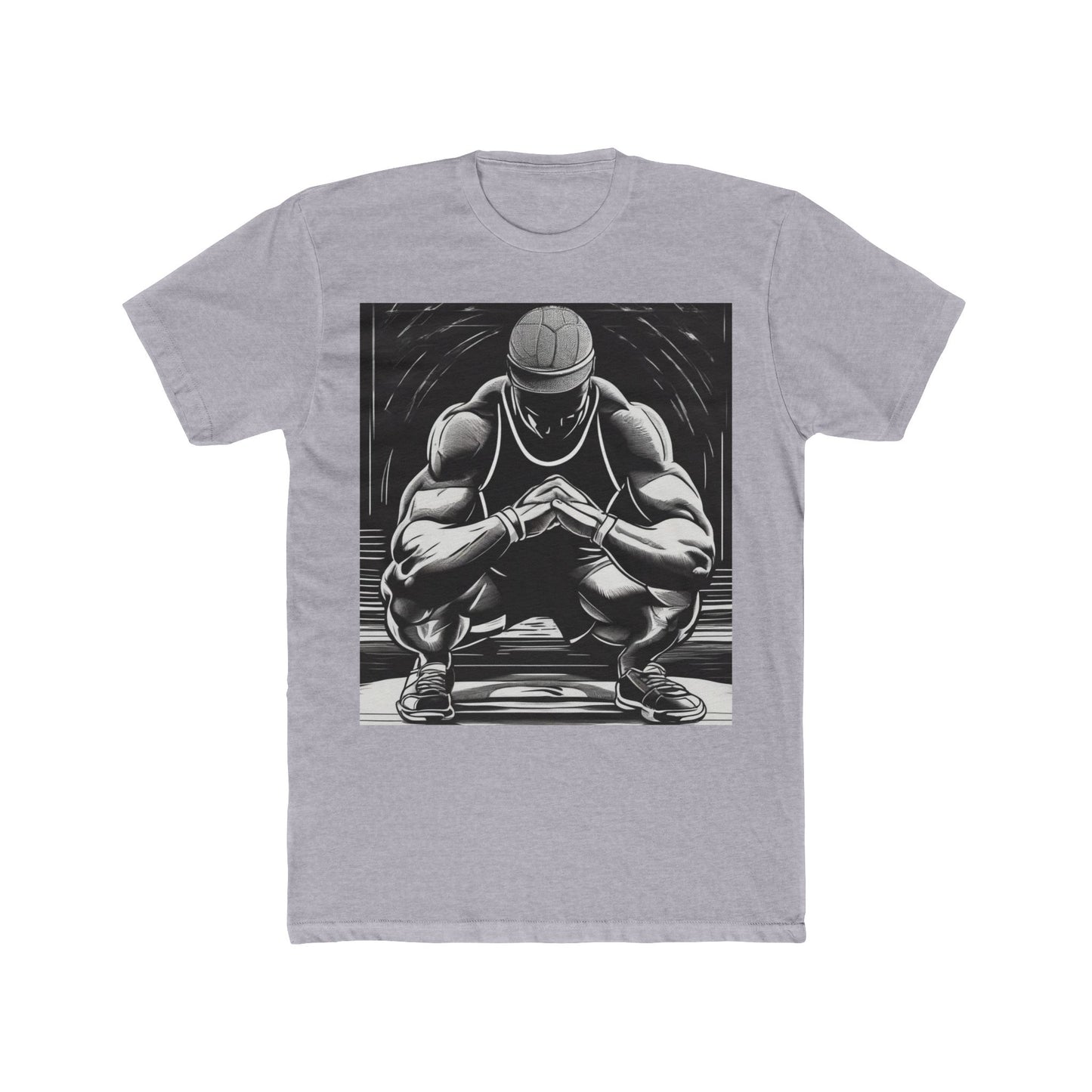 boostlete-pr-season-scene-athlete-outline-athletic-0144 — Unisex Cotton Crew Tee (NL 3600)