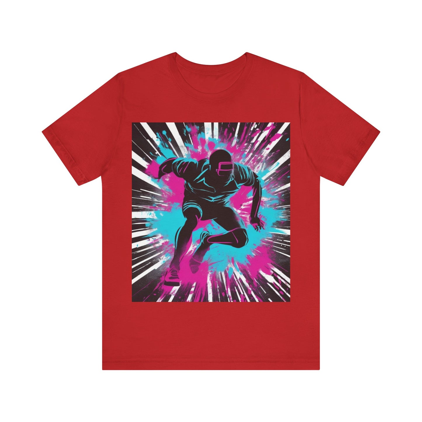 boostlete-recovery-progress-scene-sprinter-chalk-bold-0220 — Unisex Jersey Short Sleeve (B+C 3001)