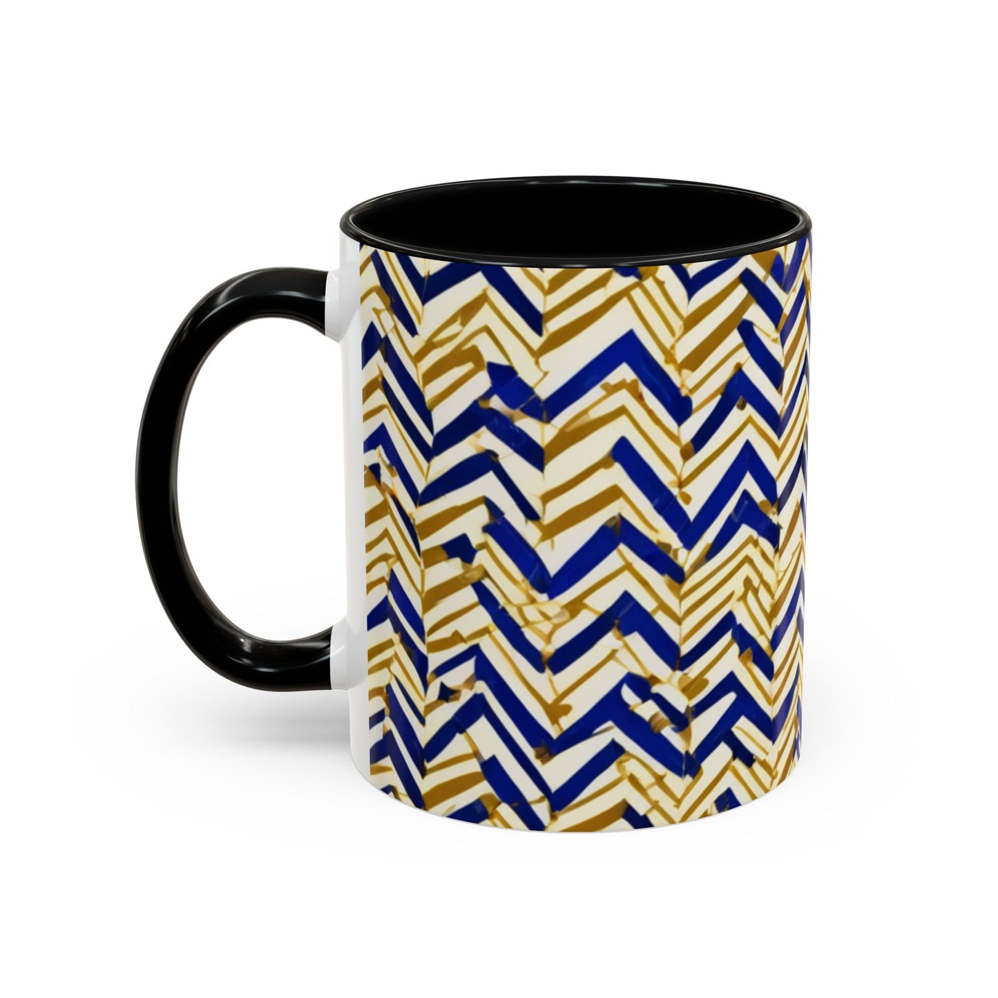 boostlete-boost-mode-pattern-ekg-line-art-0091 — Accent Mug 11oz/15oz