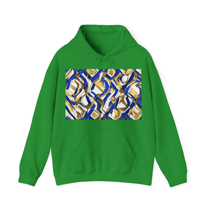 boostlete-boost-mode-pattern-hex-athletic-0611 — Unisex Heavy Blend Hoodie (G18500)