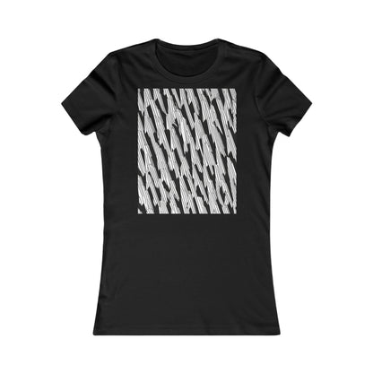 boostlete-iron-intent-pattern-micro-isometric-0199 — Women's Favorite Tee (B+C 6004)