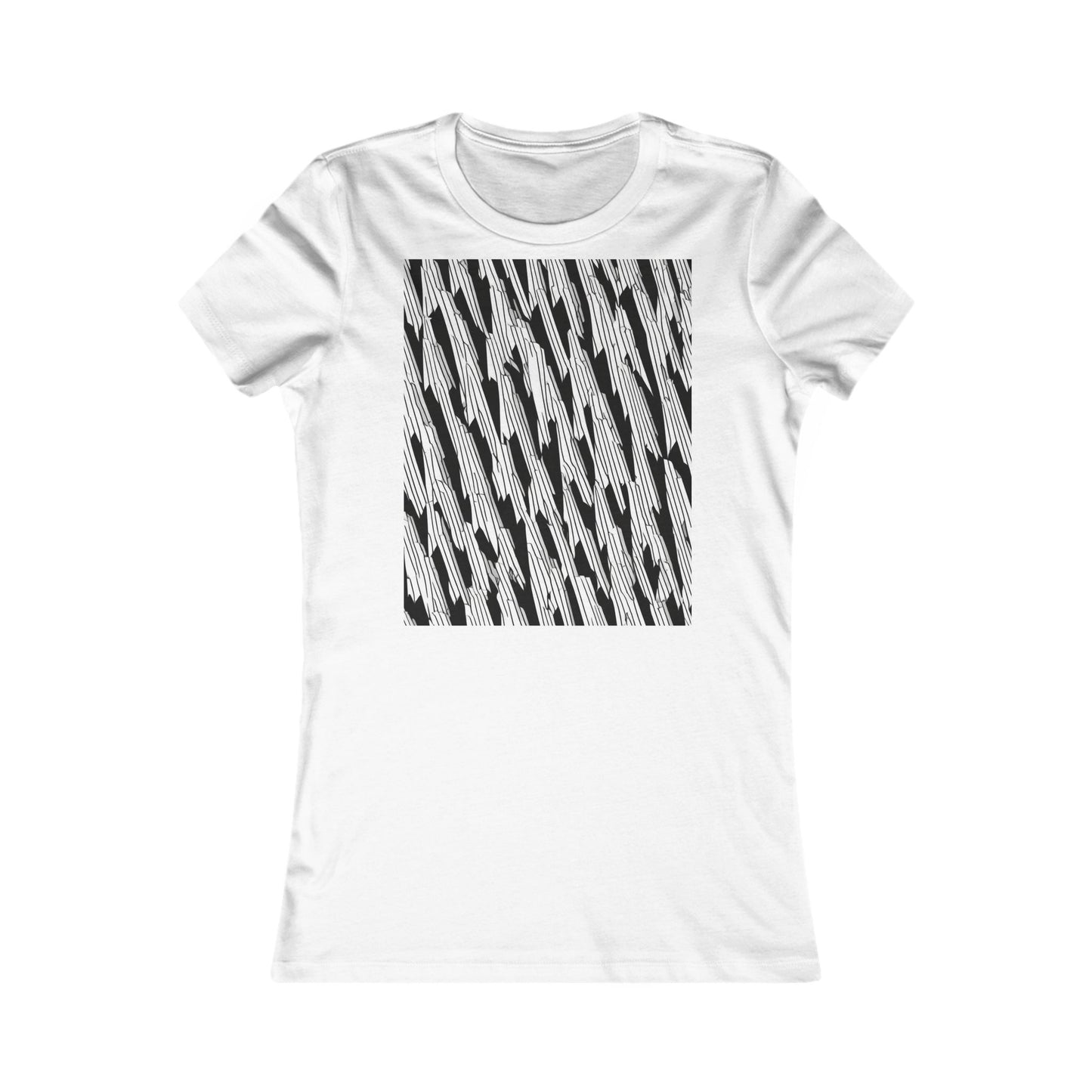 boostlete-iron-intent-pattern-micro-isometric-0199 — Women's Favorite Tee (B+C 6004)