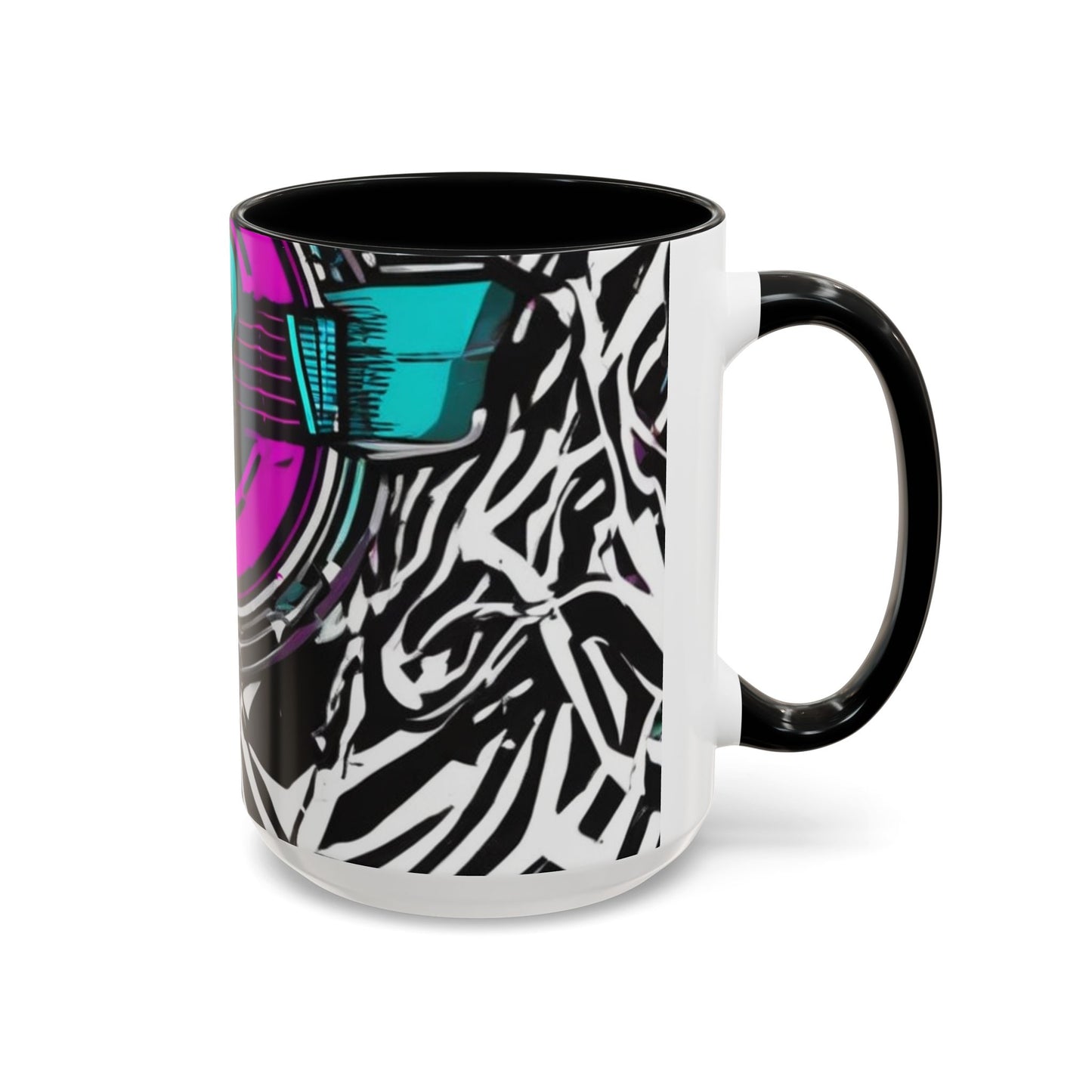 boostlete-boost-mode-type-again-badge-monoline-0293 — Accent Mug 11oz/15oz