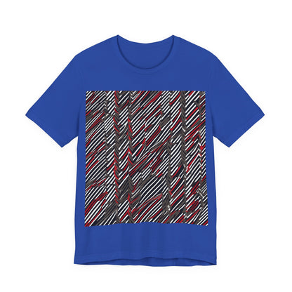 boostlete-field-day-pattern-diagonal-paper-0287 — Unisex Jersey Short Sleeve (B+C 3001)