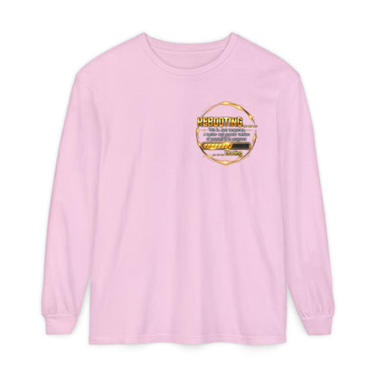 Rebooting Loading Graphic Long Sleeve T-Shirt