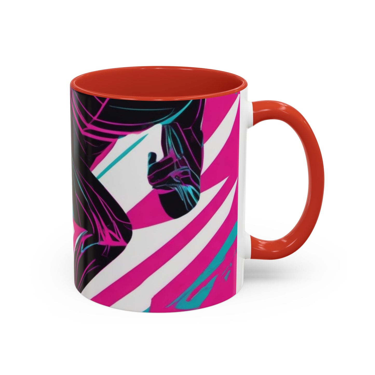 boostlete-mile-by-mile-scene-sprinter-motion-modern-0828 — Accent Mug 11/15oz
