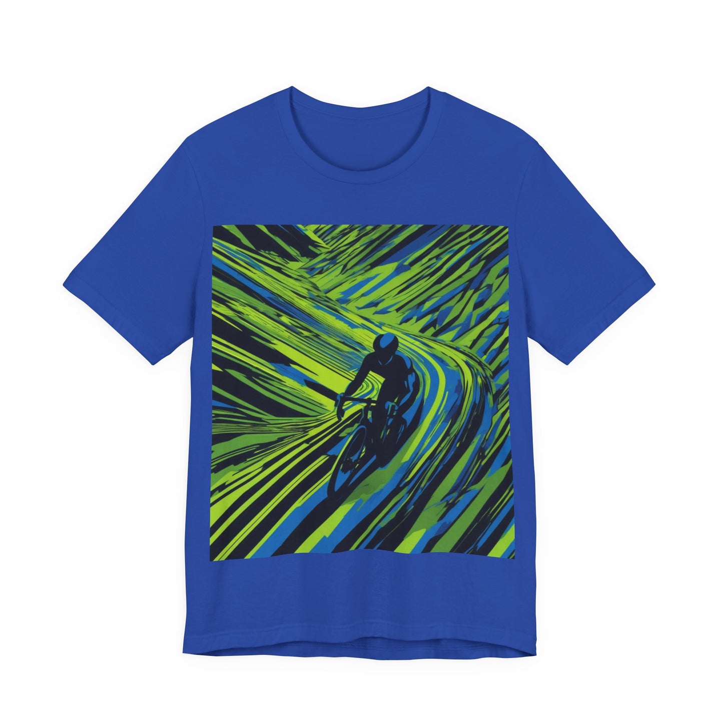 boostlete-am-crew-scene-cyclist-speed-isometric-0064 — Unisex Jersey Short Sleeve (B+C 3001)