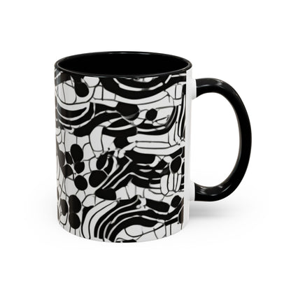 boostlete-rise-grind-pattern-dotted-line-art-0483 — Accent Mug 11/15oz
