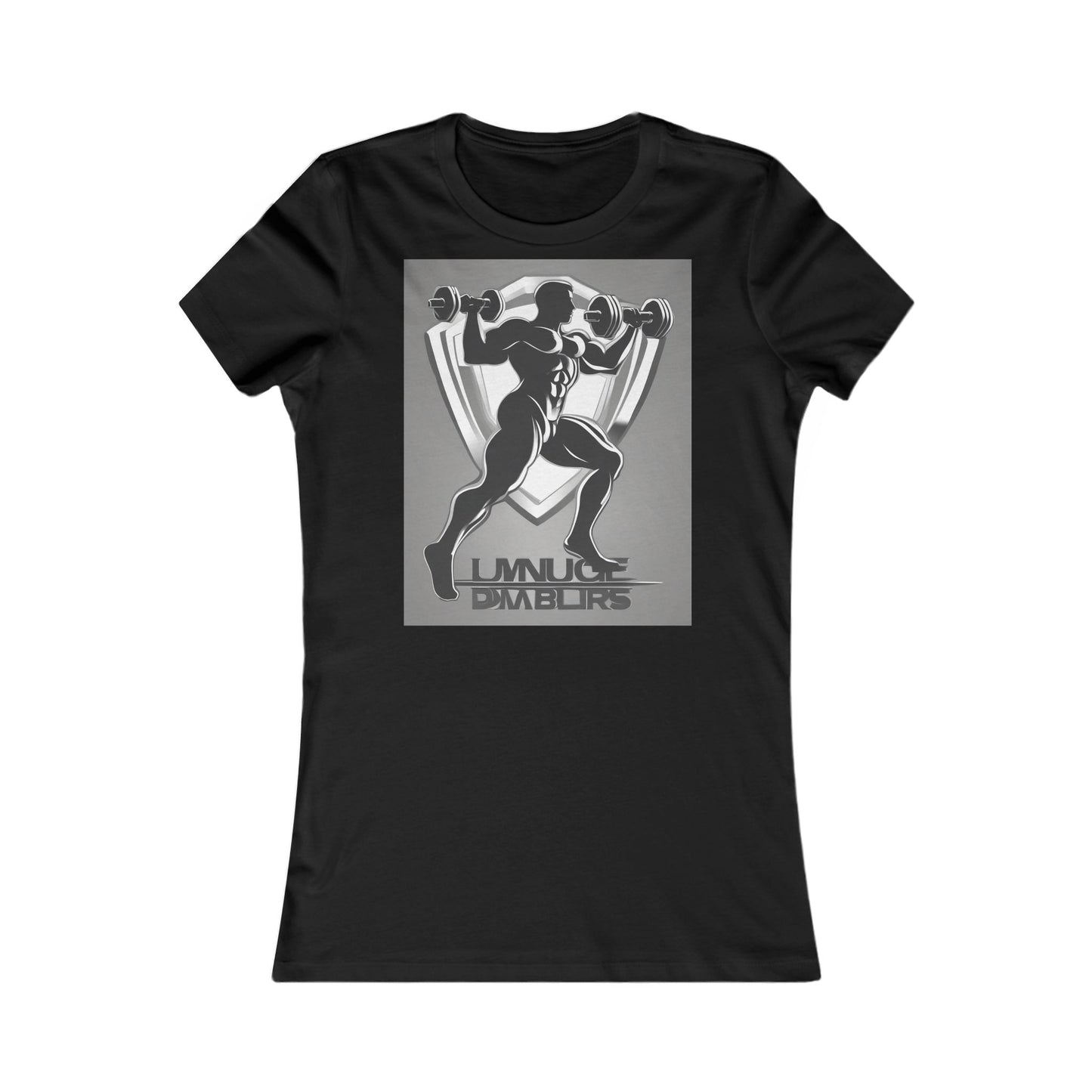 boostlete-mile-by-mile-scene-lunge-3d-athletic-0020 — Women's Favorite Tee (B+C 6004)