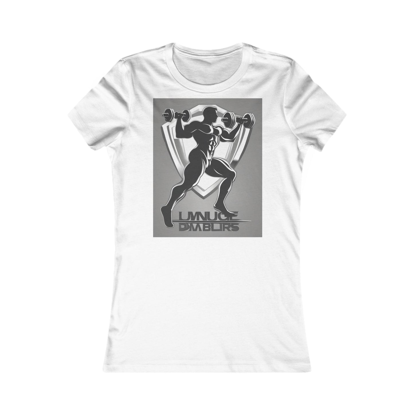 boostlete-mile-by-mile-scene-lunge-3d-athletic-0020 — Women's Favorite Tee (B+C 6004)