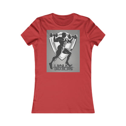 boostlete-mile-by-mile-scene-lunge-3d-athletic-0020 — Women's Favorite Tee (B+C 6004)