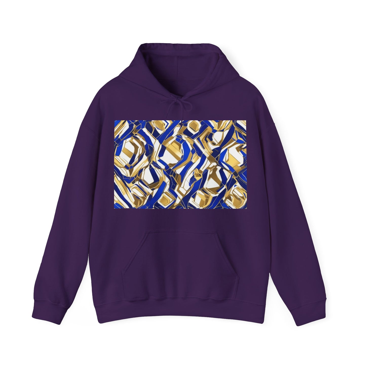 boostlete-boost-mode-pattern-hex-athletic-0611 — Unisex Heavy Blend Hoodie (G18500)