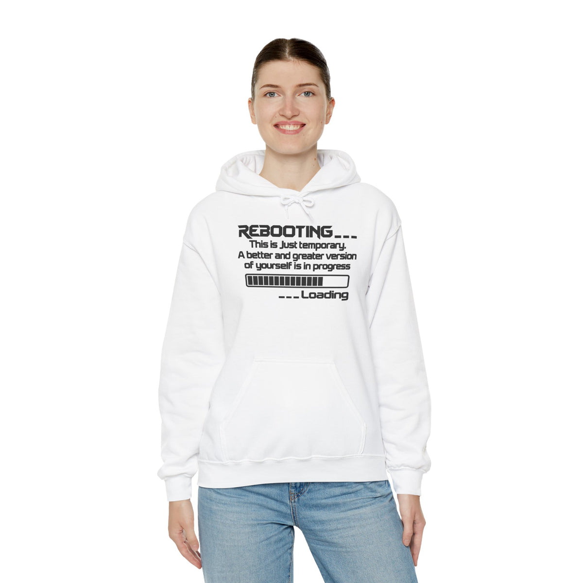 Rebooting This Is Just Temporary Hoodie