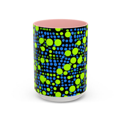boostlete-mile-by-mile-pattern-dotted-geometric-0071 — Accent Mug 11oz/15oz