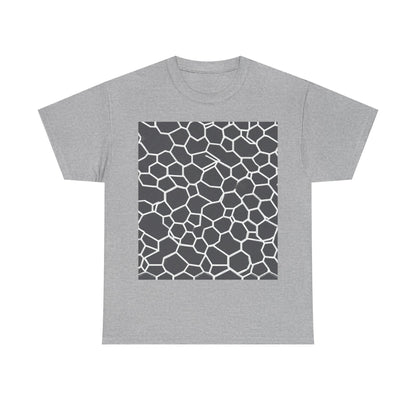 boostlete-iron-intent-pattern-hex-blueprint-0063 — Unisex Heavy Cotton Tee (Gildan 5000)