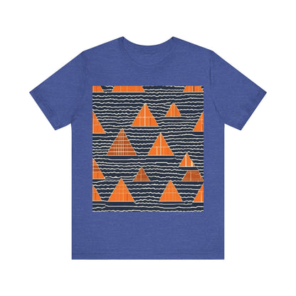 boostlete-iron-intent-pattern-stair-steps-industrial-0259 — Unisex Jersey Short Sleeve (B+C 3001)