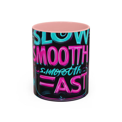 boostlete-recovery-progress-type-slow-is-smooth-smooth-is-fast-banner-engraved-0181 — Accent Mug 11oz/15oz