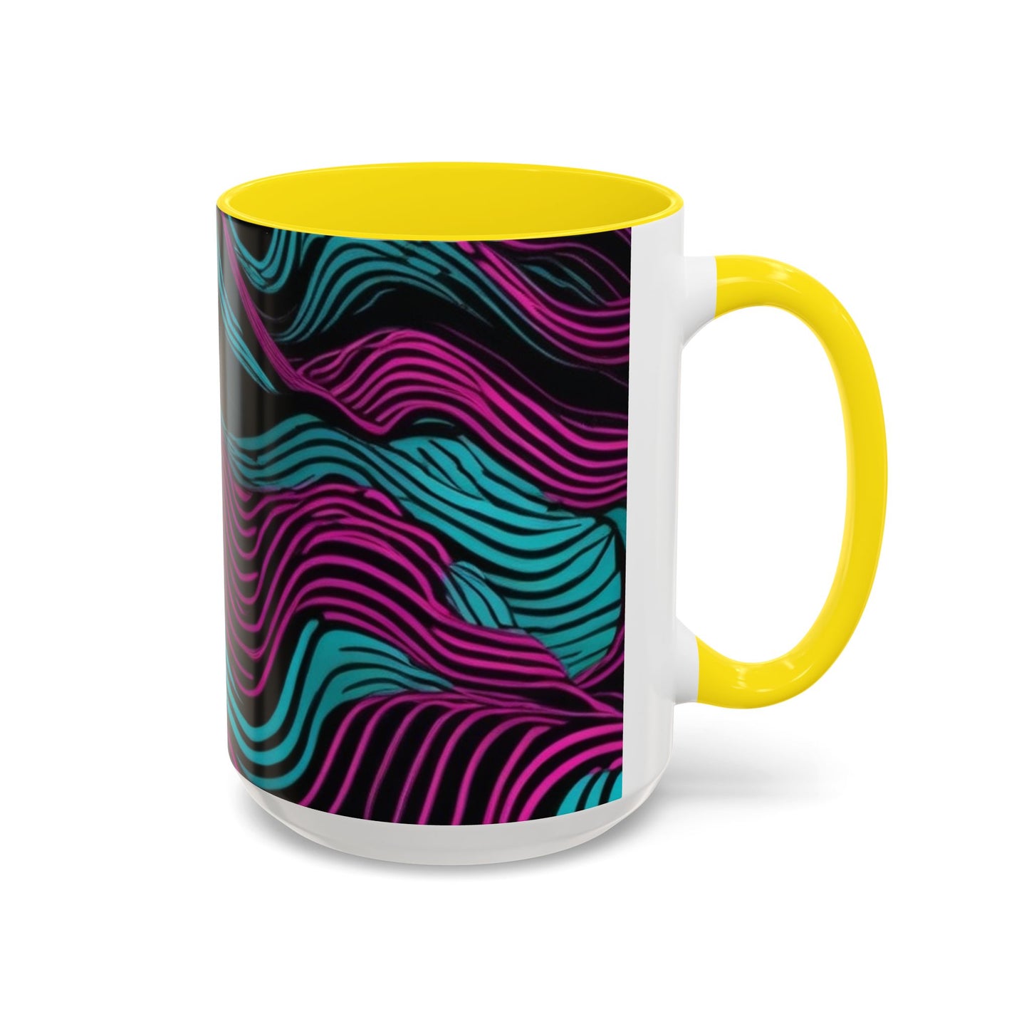 boostlete-recovery-progress-pattern-topographic-engraved-0119 — Accent Mug 11oz/15oz