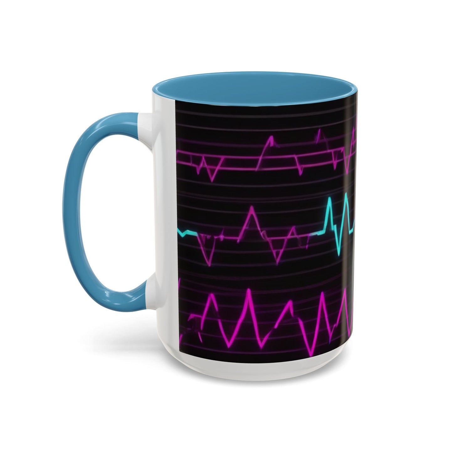 boostlete-boost-mode-pattern-ekg-modern-0111 — Accent Mug 11oz/15oz